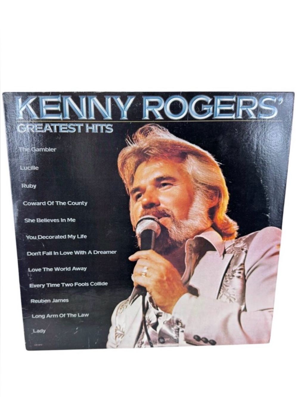 Vintage 1980 Kenny Rogers‎ Greatest Hits LP Vinyl Record